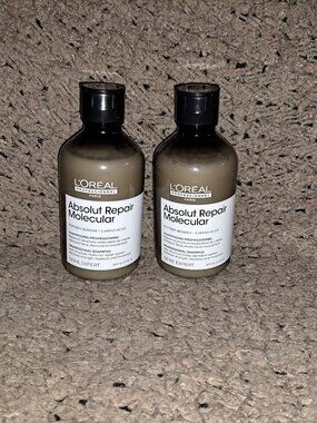 L'OREAL-Professionnel Absolut Repair Molecular Shampoo 10 oz X 2-NEW-PRICE FOR 2